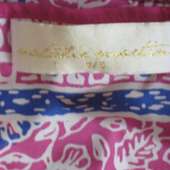 NWT NATALIE MARTIN Sarong In Floral Print Lavender - Picture 10 of 10